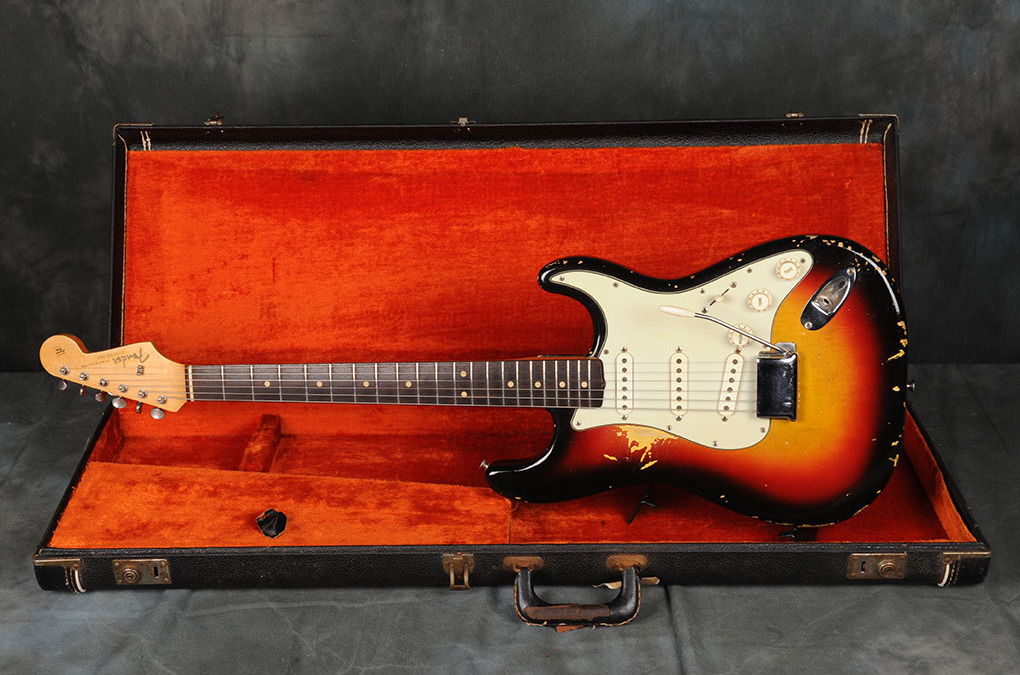 1963 Fender Stratocaster Sunburst (3)