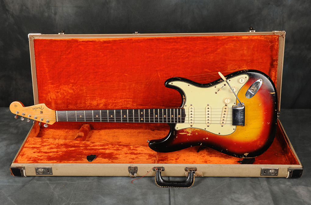 1963 Fender Stratocaster Sunburst (4)