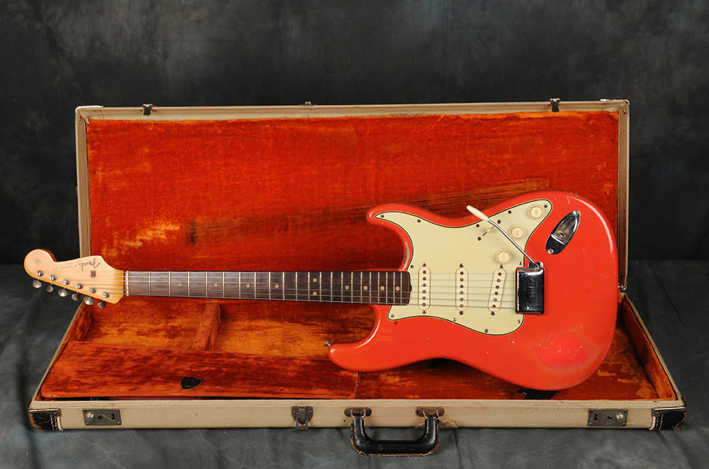 1964 Fender Stratocaster Fiesta Red