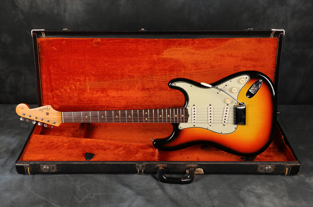 1964 Fender Stratocaster Sunburst (3)