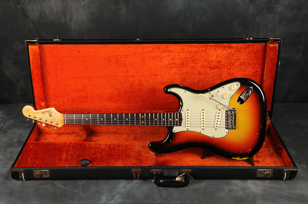 1964 Fender Stratocaster Sunburst (4)