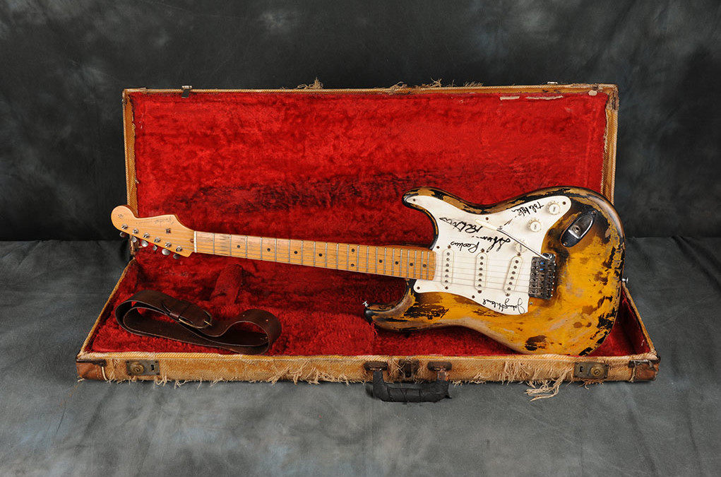 1959 Fender Stratocaster Sunburst 2 toni “a. Radius”