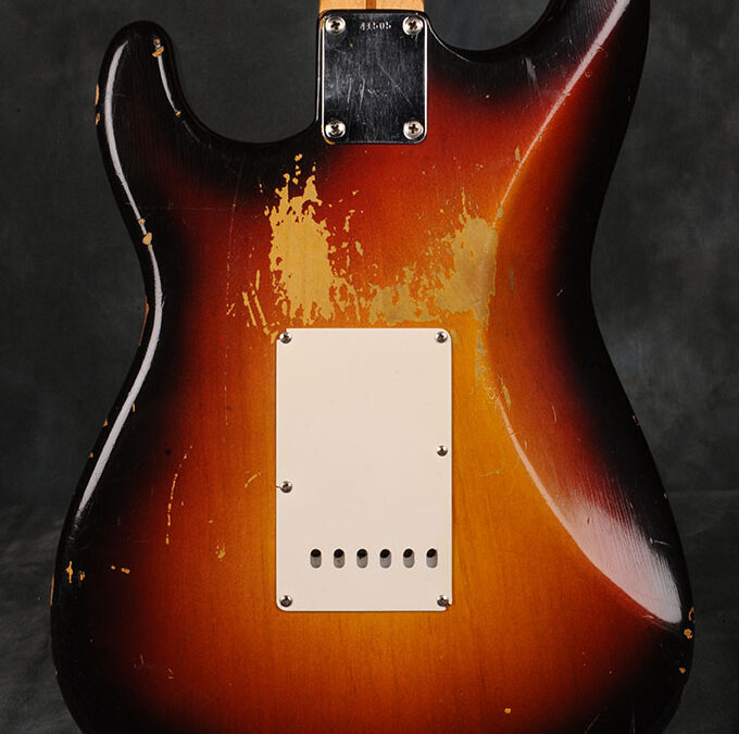 Fender Stratocaster 1959 Sunburst 1 (8)
