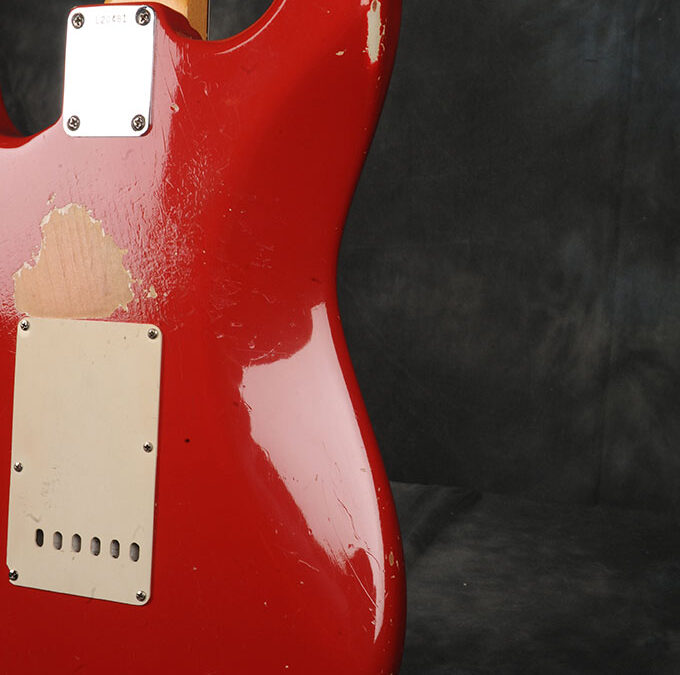 Fender Stratocaster 1963 Dakota red (9)