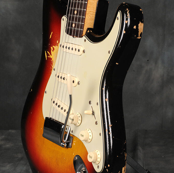 Fender Stratocaster 1963 Sunburst 3 (4)