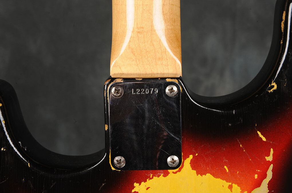 Fender Stratocaster 1963 Sunburst 3 (8)