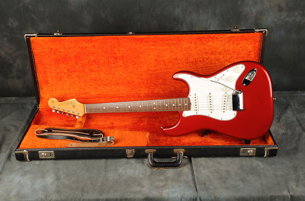 Fender Stratocaster 1965 Candy Apple red