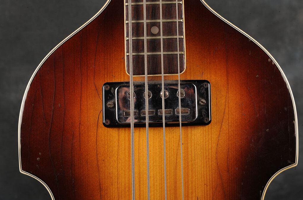 hofner 1963-64 violin-bass sunburst